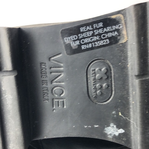 Vince Claudia Black Leather Moto Ankle Boots - Picture 14 of 14